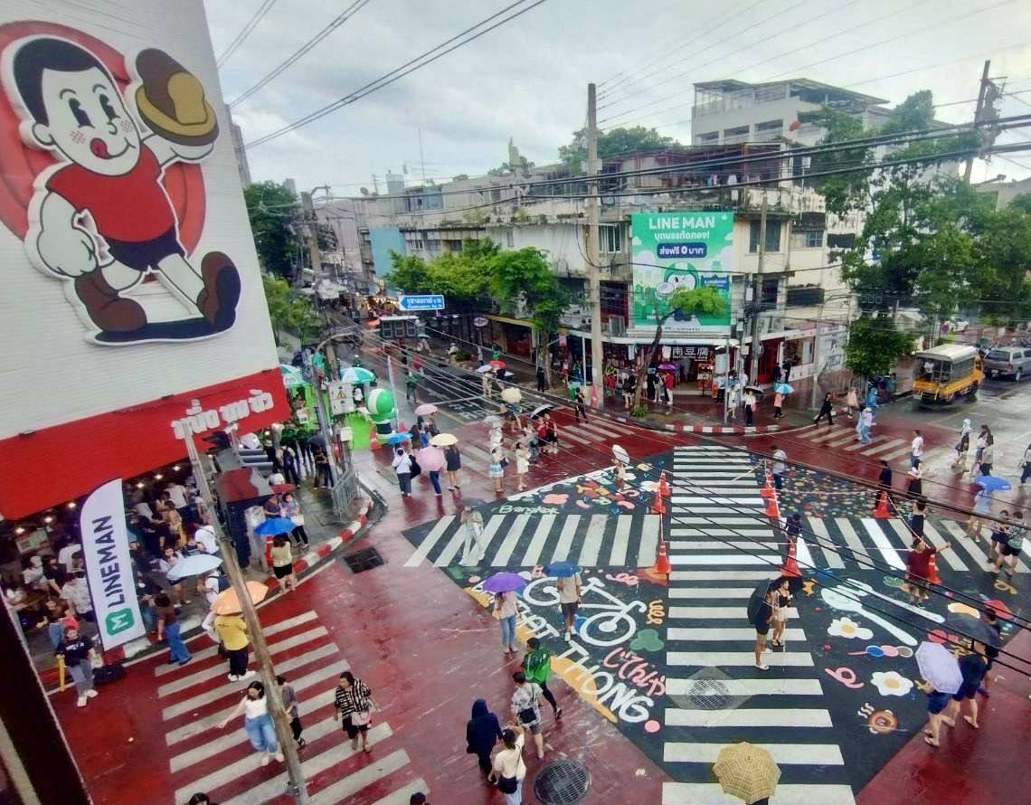 Banthat Thong Road | Bangkok