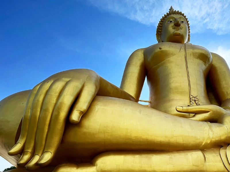 Wat Muang temple (วัดม่วง) Big Buddha | Ang Thong 1696347890Thailand01.jpg