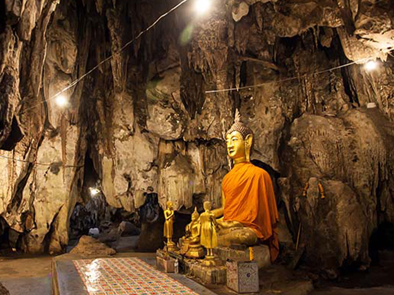 Tham Khao Pun Temple (วัดถ้ำเขาปูน) a tourist attraction in Kanchanaburi 1696434204Thailand03.jpg