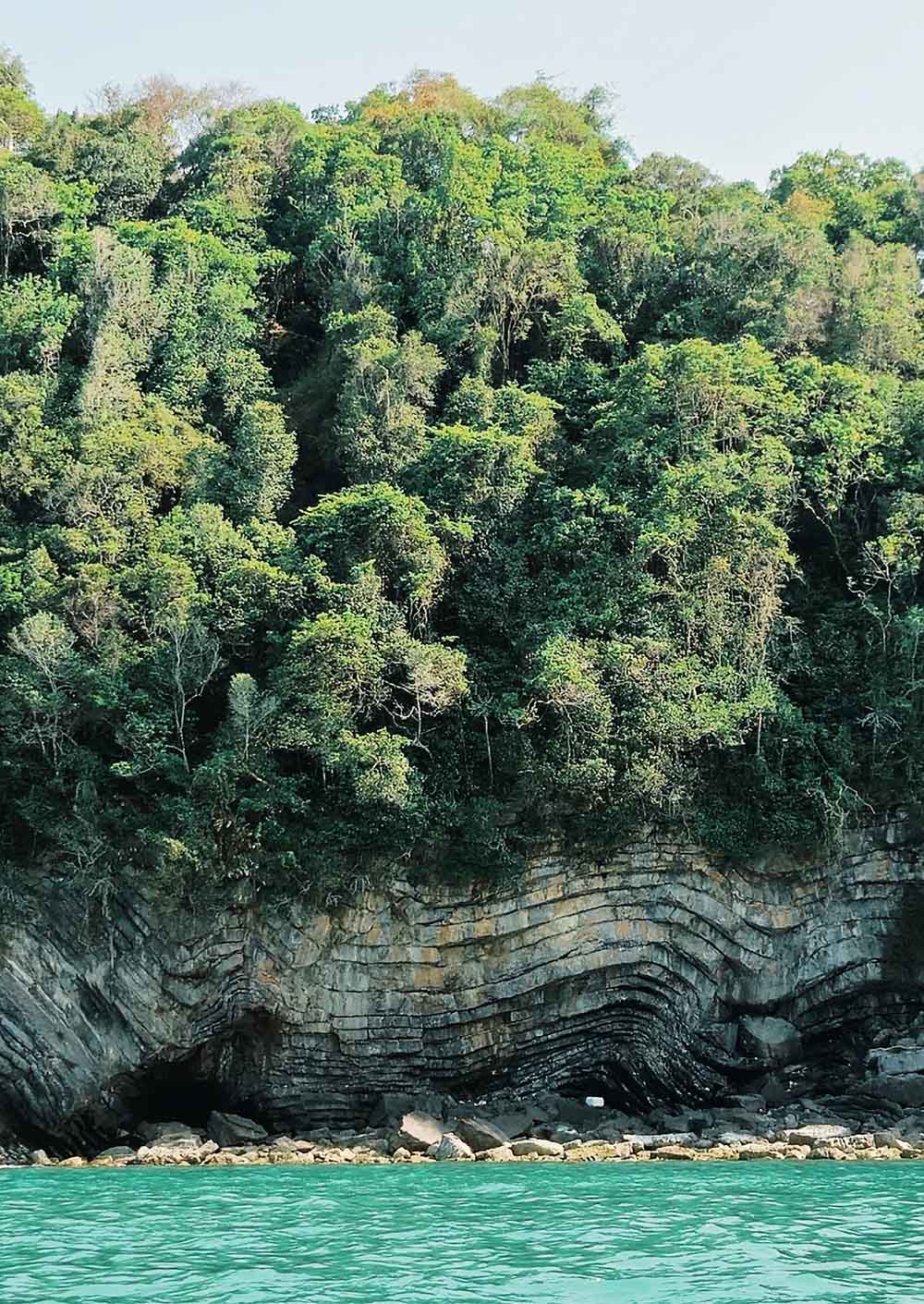 Pancake Rocks (Khao Hin Phap Pha ) , Khanom District  | Nakhon Si Thammarat Province 