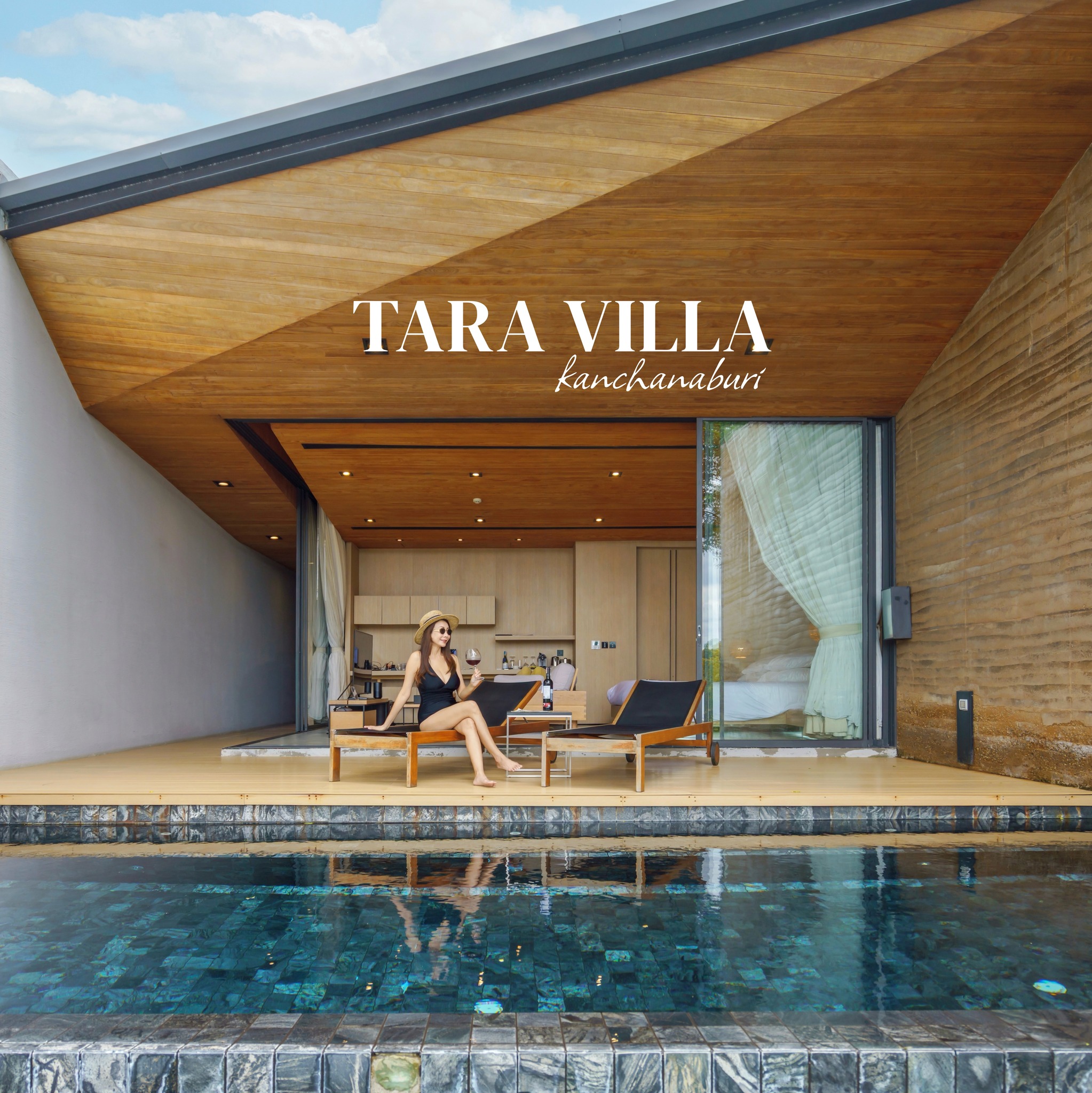 ธารา วิลล่า ริเวอร์แคว รีสอร์ท ( Tara Villa )  กาญจนบุรี 